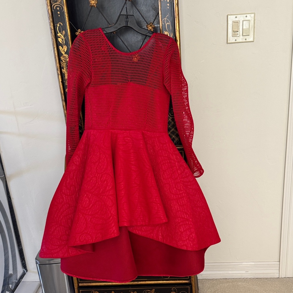 Issue New York Vibrant Red Formal Dress